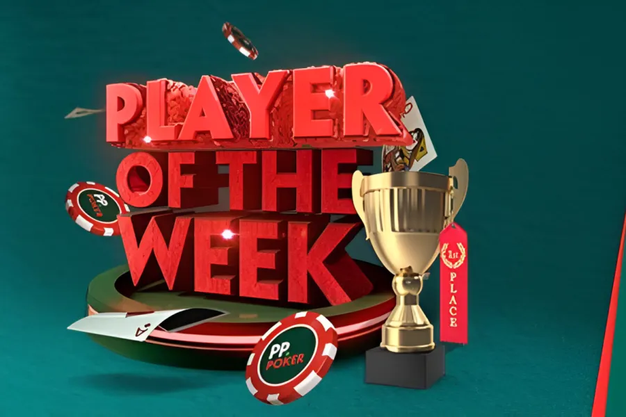 Imagen principal de Paddy Power Poker para la promoción semanal Player of the Week