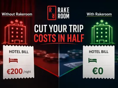 Cuánto puede ahorrar un jugador de póker al usar Rakeroom en sus viajes