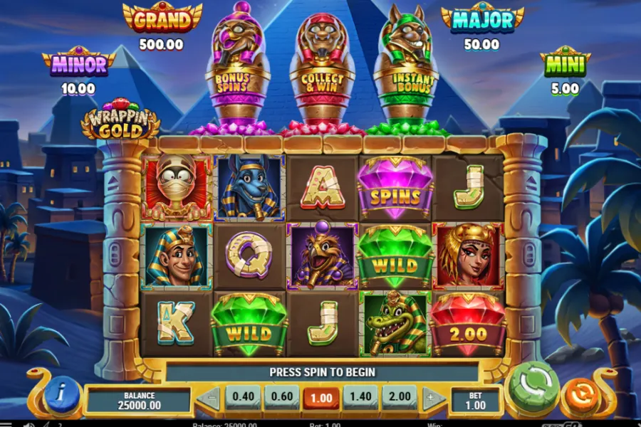 Captura del slot Manta Mayhem de Play’n GO
