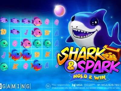 BGaming incorpora un bonus con dados en Shark & Spark: Hold & Win, una slot con RTP del 97%