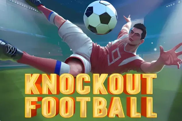 Imagen promocional de Knockout Football ambientada en una fase eliminatoria de fútbol