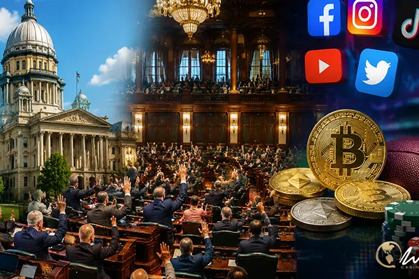 Legisladores de Illinois aprueban un presupuesto estatal con nuevas cargas fiscales para fantasy sports y apuestas en mercados predictivos