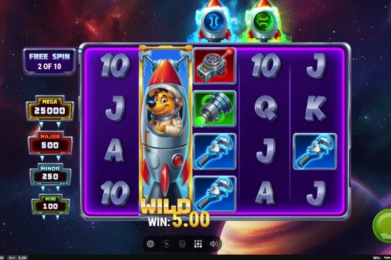 Imagen principal de Triple Launch Fortune Wild, la nueva tragamonedas espacial de Play’n GO
