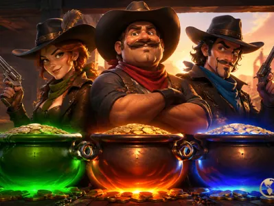 Peter & Sons lanza Big Bounty Bandits: 3 Pots, una slot western con sistema Cash & Collect y tres rutas de bonus