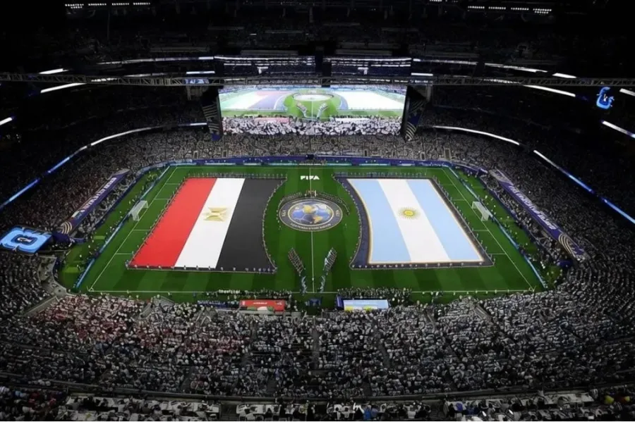 Jugadores de Argentina en un partido del Mundial 2026, en una imagen vinculada al cambio de apoyo entre aficionados brasileños