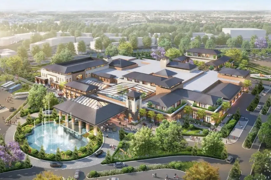 Recreación del futuro casino permanente American Place en Waukegan, proyecto clave para el crecimiento de Full House Resorts