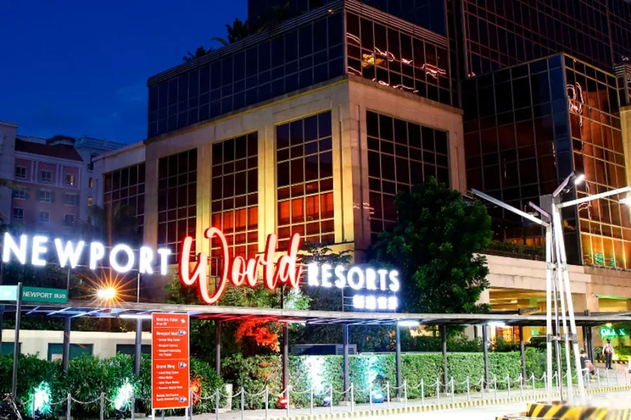 Vista general de Newport World Resorts, complejo cuya propiedad pasa a control total de Alliance Global