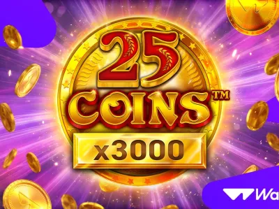Wazdan amplía su serie Coins con el lanzamiento de 25 Coins x3000