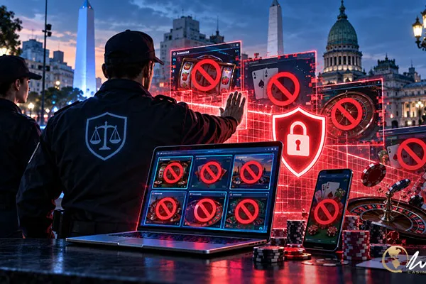 Medidas de bloqueo contra plataformas de juego online no autorizadas en Buenos Aires
