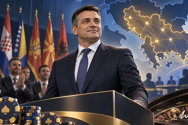 Dragan Skrbić, elegido como primer presidente de la Balkan Gaming Federation