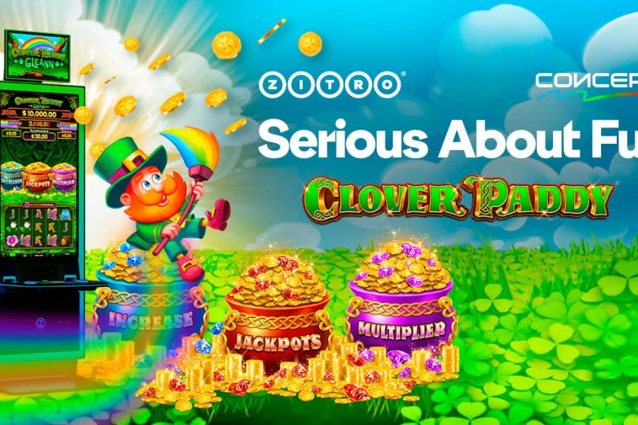 Presentación de Clover Paddy, el nuevo juego de Zitro para el gabinete CONCEPT