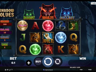 Spinomenal refuerza su mecánica de bonus con la tragamonedas 3 Shadow Wolves
