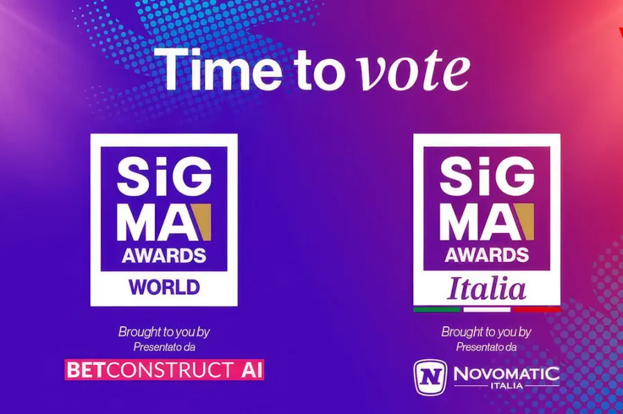 Imagen promocional de los premios SiGMA World y SiGMA Italia 2026 antes de sus ceremonias en Roma