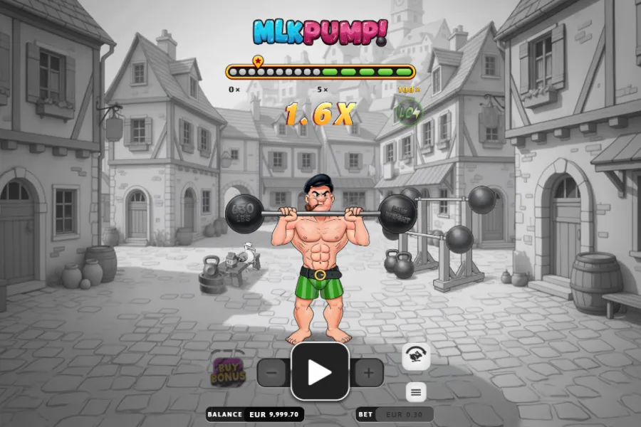 MLK PUMP!, el juego instantáneo de levantamiento de pesas de DELULU Gaming